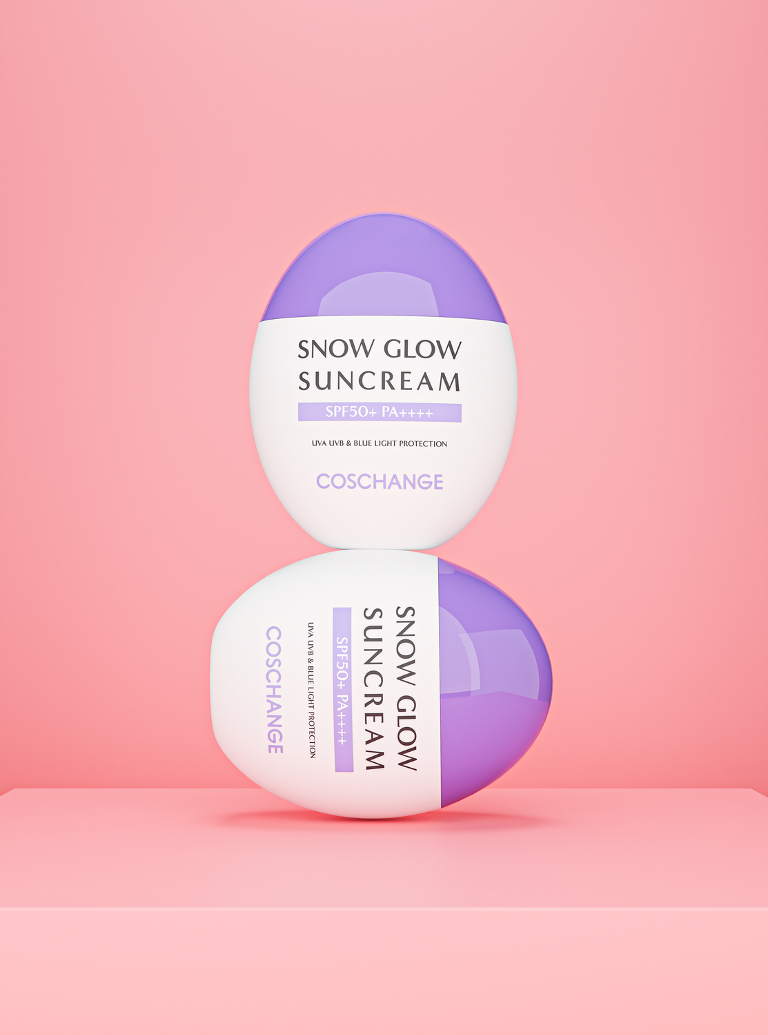 COSCHANGE Snow Glow Sun Cream - Image 4