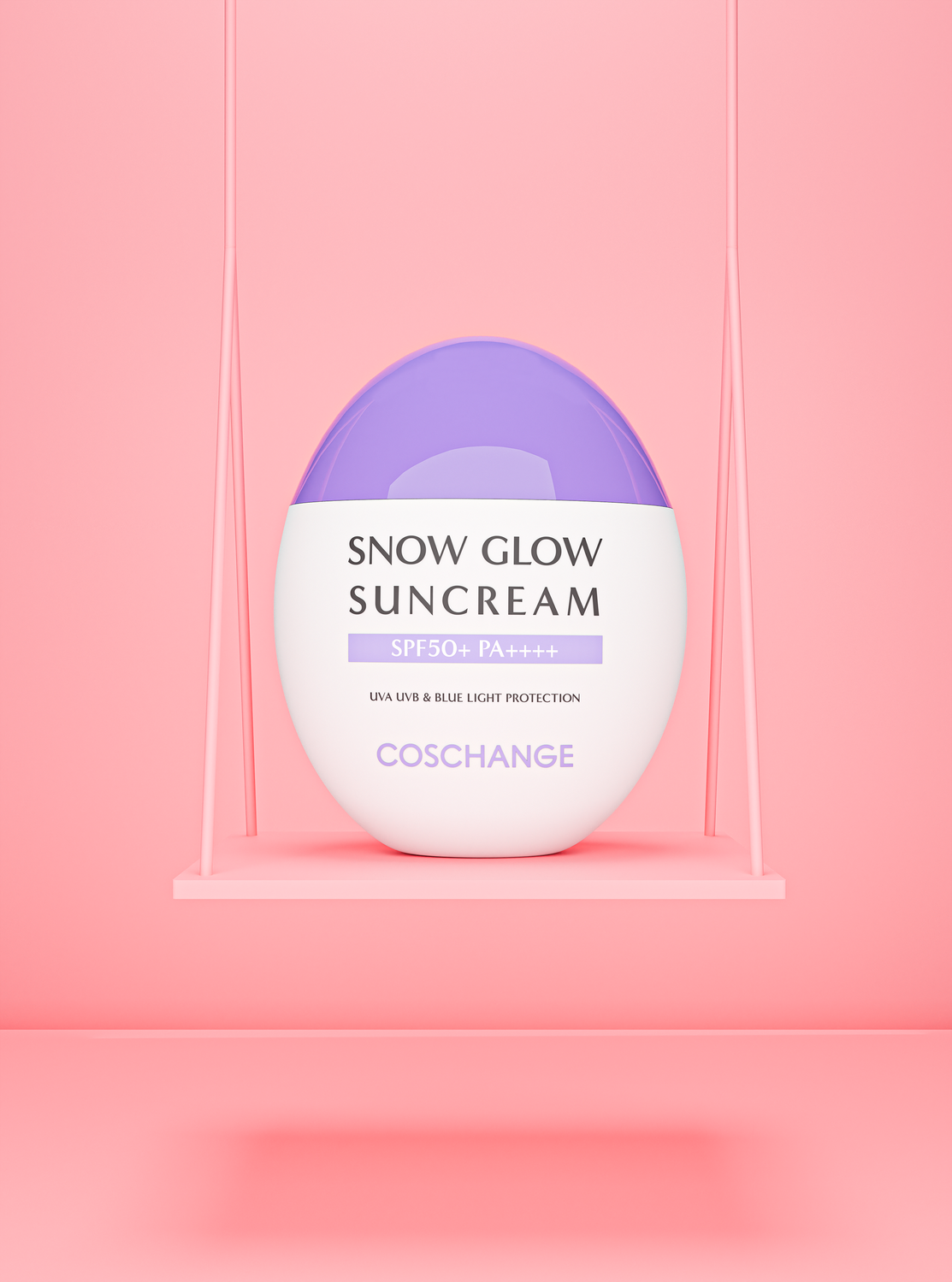 COSCHANGE Snow Glow Sun Cream - Primary