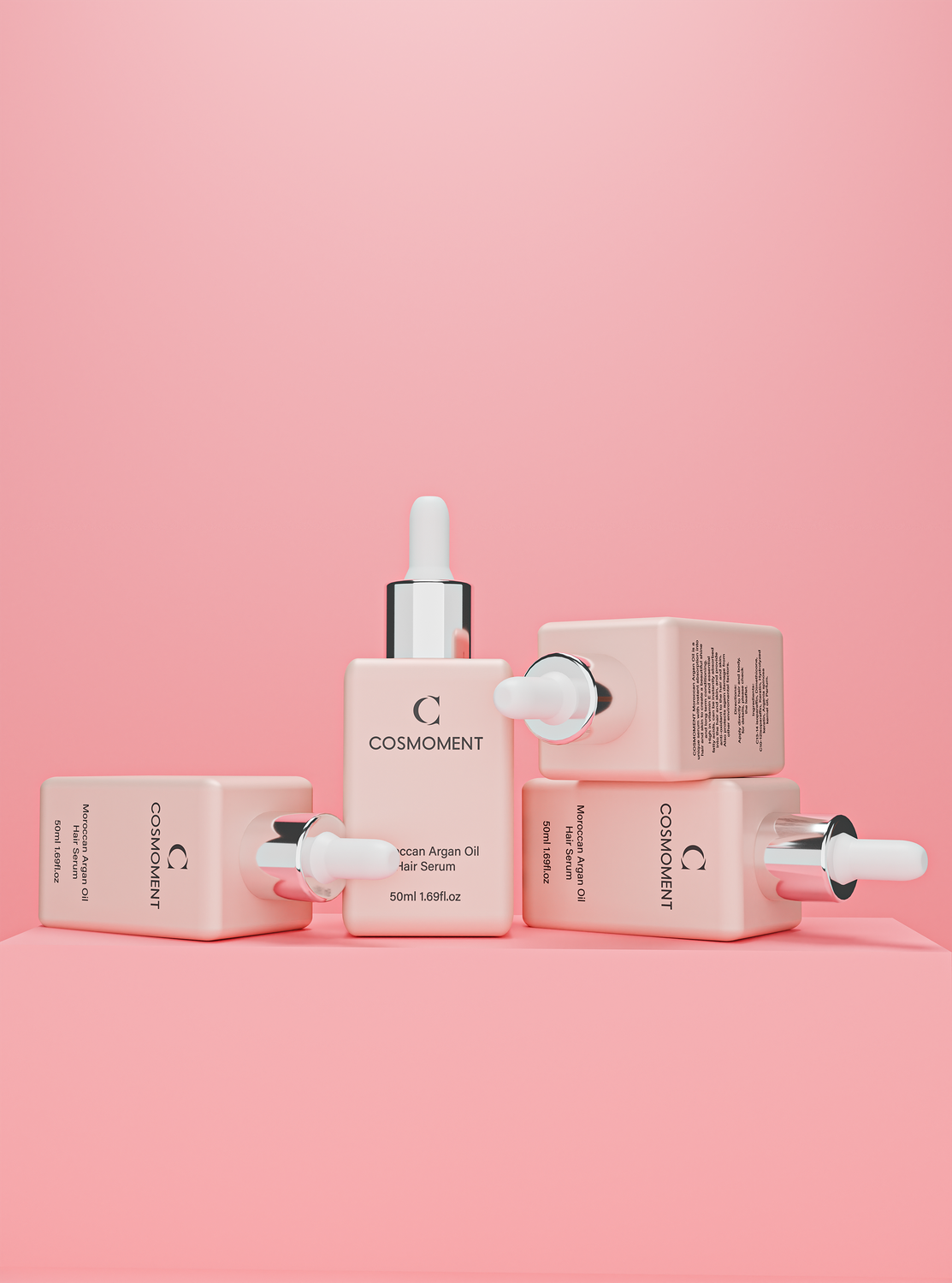 COSMOMENT Moroccan Argan Hair Oil - Image 3