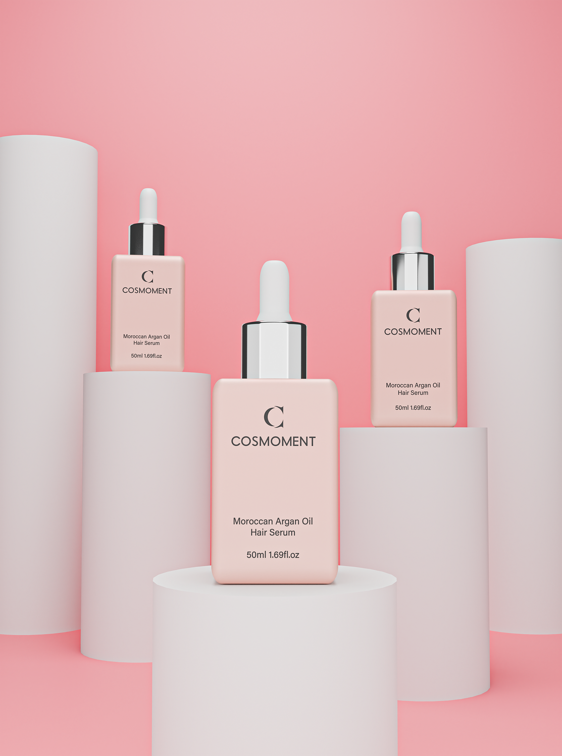 COSMOMENT Moroccan Argan Hair Oil - Image 4